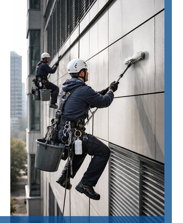 Мойка вентилируемого фасада в Киржаче от 258 р. | ВЫСОТНИК-Крж