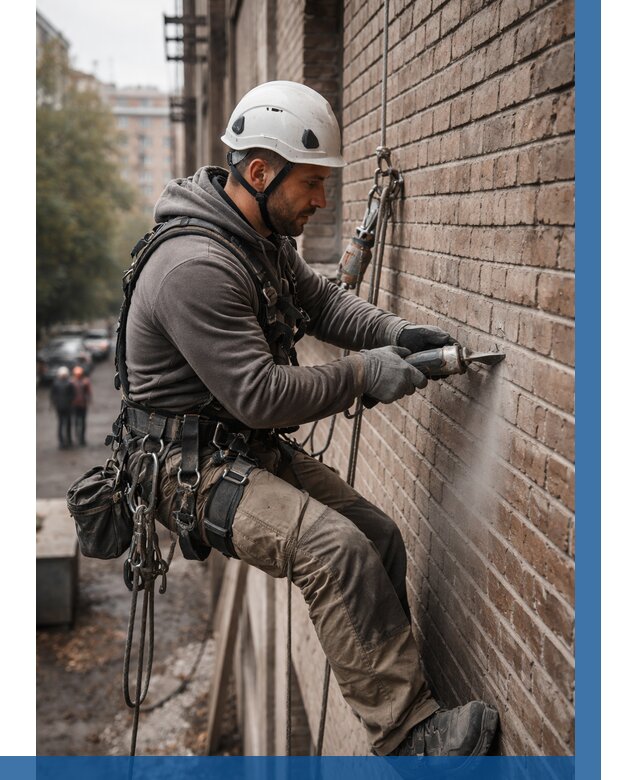 Расшивка кирпичных швов в Киржаче от 619 р. | ВЫСОТНИК-Крж