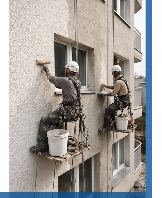 Нанесение короеда на фасад в Киржаче от 464 р. | ВЫСОТНИК-Крж