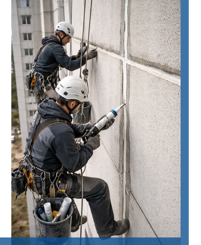 Герметизация межпанельных швов в Киржаче от 722 р. | ВЫСОТНИК-Крж