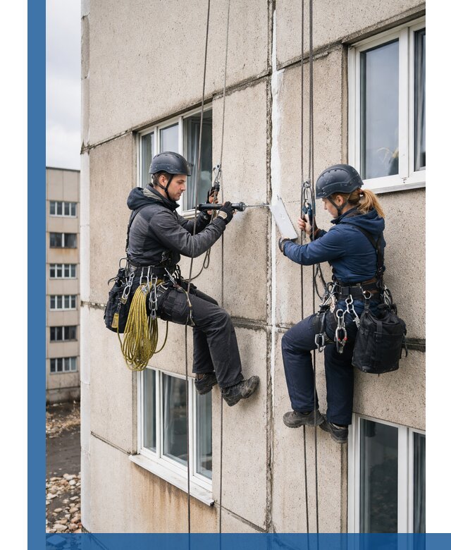 Герметизация межпанельных швов тёплым швом в Киржаче