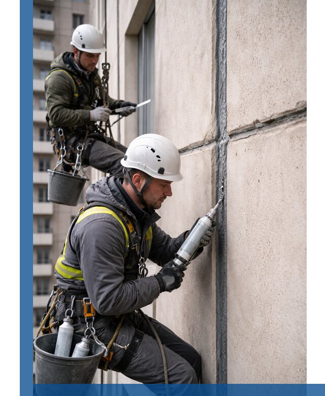 Герметизация деформационных швов фасада в Киржаче качественно