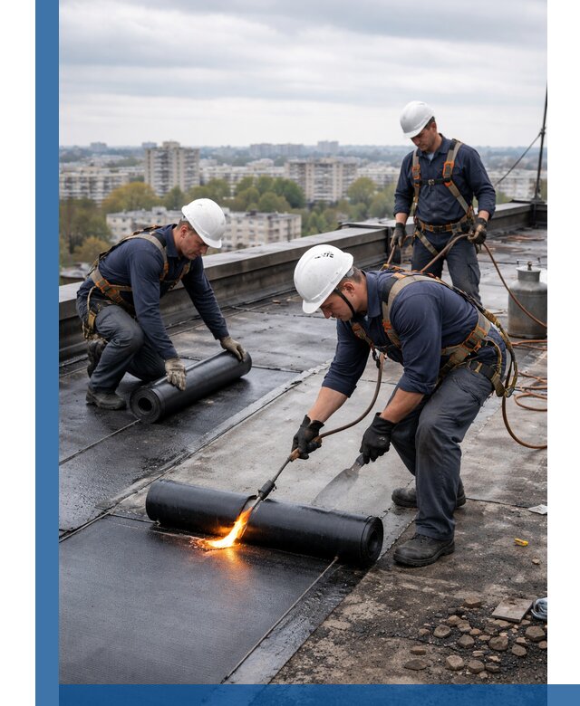Ремонт наплавляемой кровли в Киржаче качественно и надежно