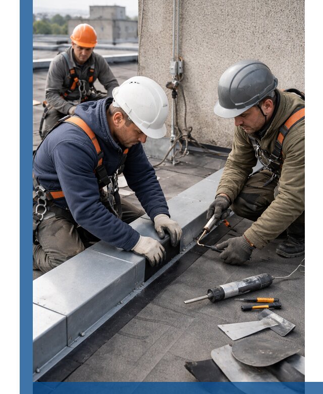 Ремонт кровельных примыканий в Киржаче профессионально