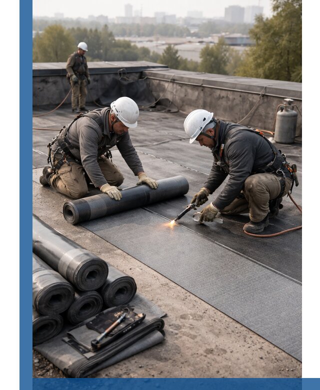 Монтаж мягкой кровли в Киржаче профессионально и надежно