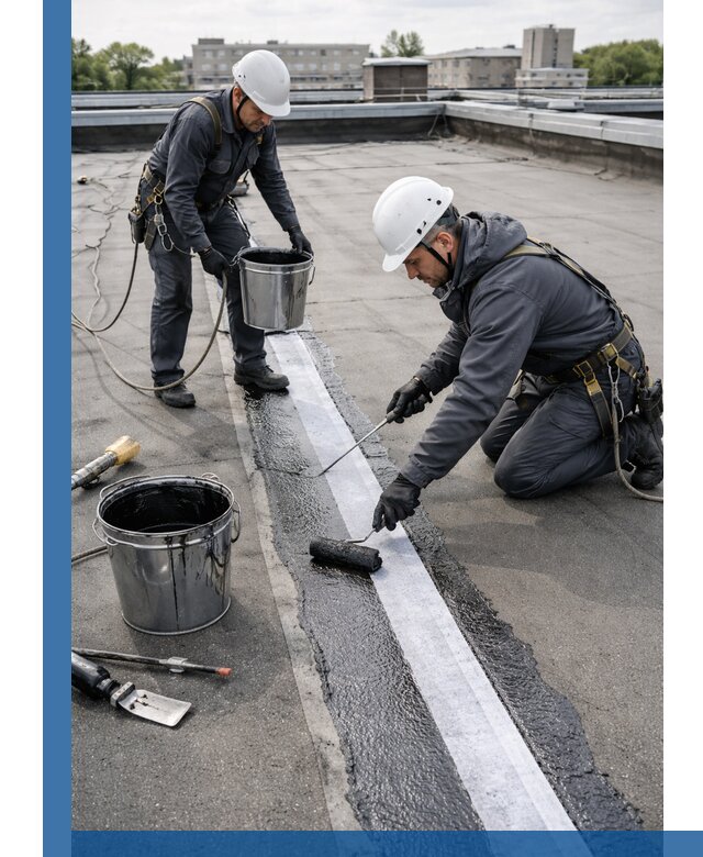 Гидроизоляция кровли мастикой в Киржаче надежная защита