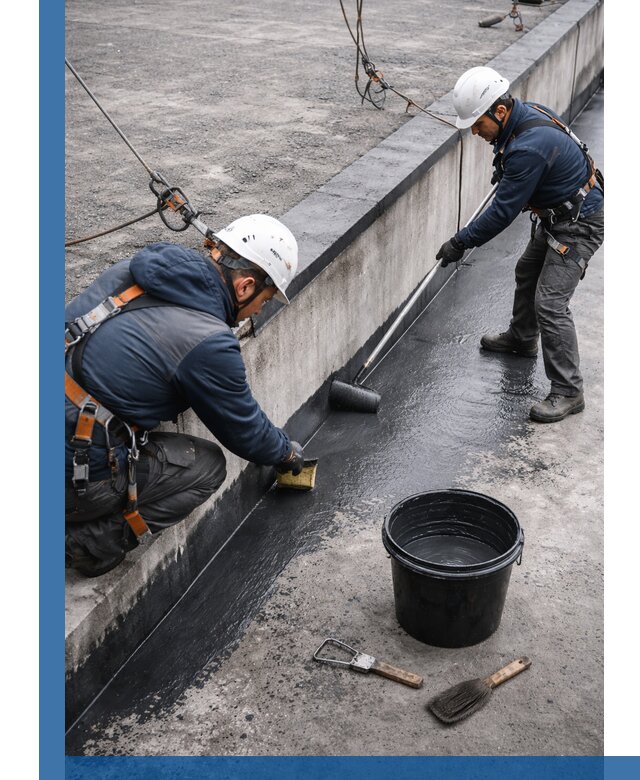 Гидроизоляция кровли жидкой резиной профессионально в Киржаче