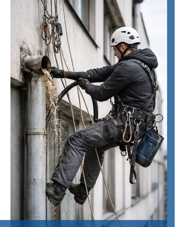 Прочистка водосточных труб в Киржаче от 3609 р. | ВЫСОТНИК-Крж