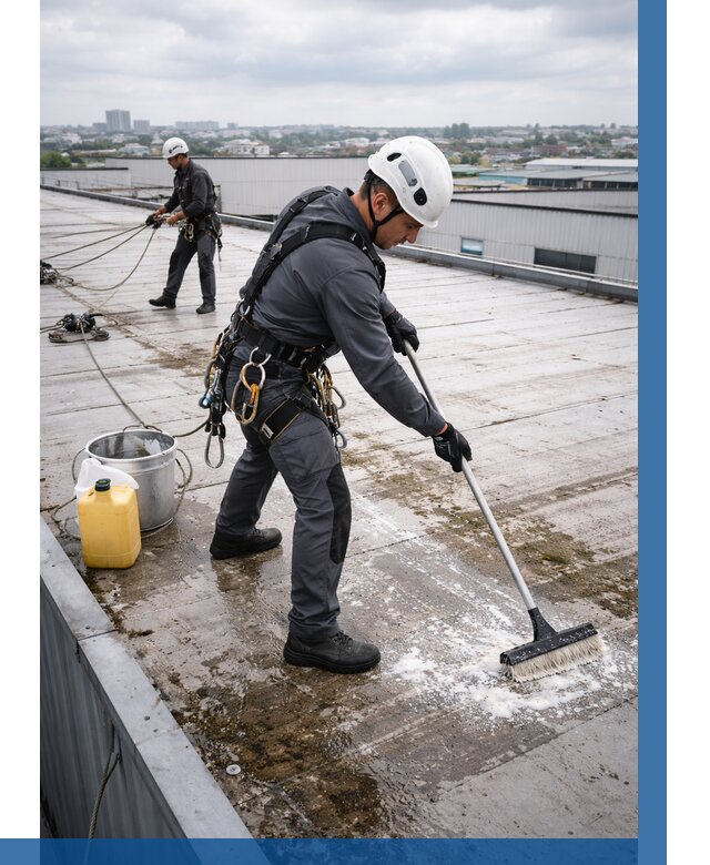 Очистка крыши по графику в Киржаче от 7733 р. | ВЫСОТНИК-Крж