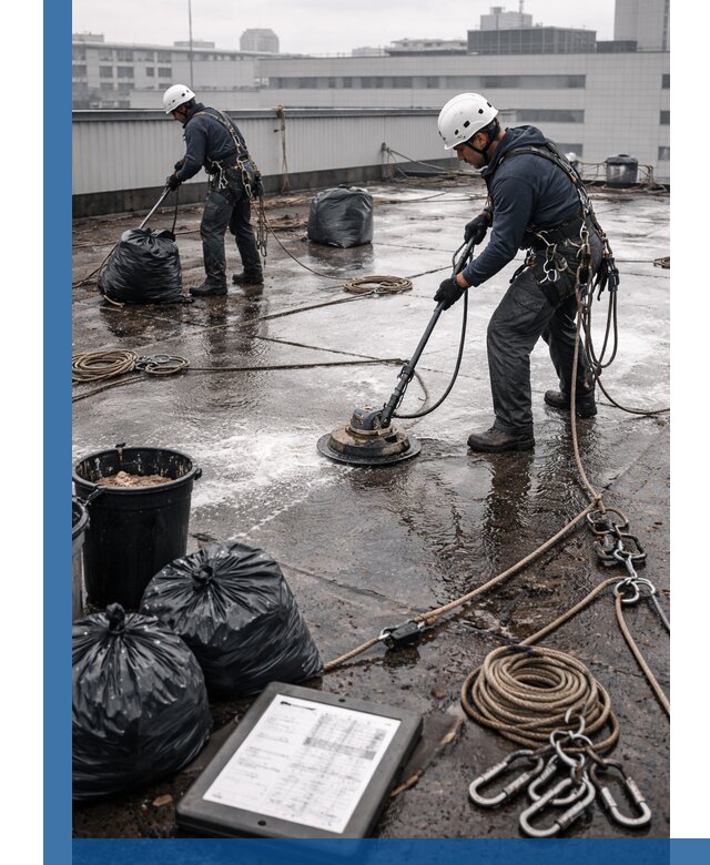 Плановая очистка кровли по графику в Киржаче для безопасности