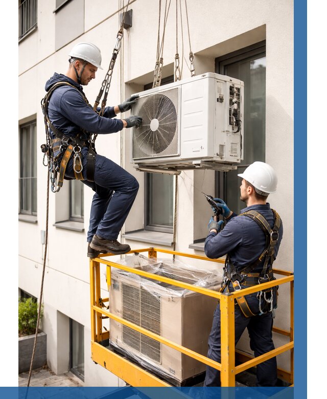 Демонтаж внешнего блока кондиционера в Киржаче от 3609 р. | ВЫСОТНИК-Крж