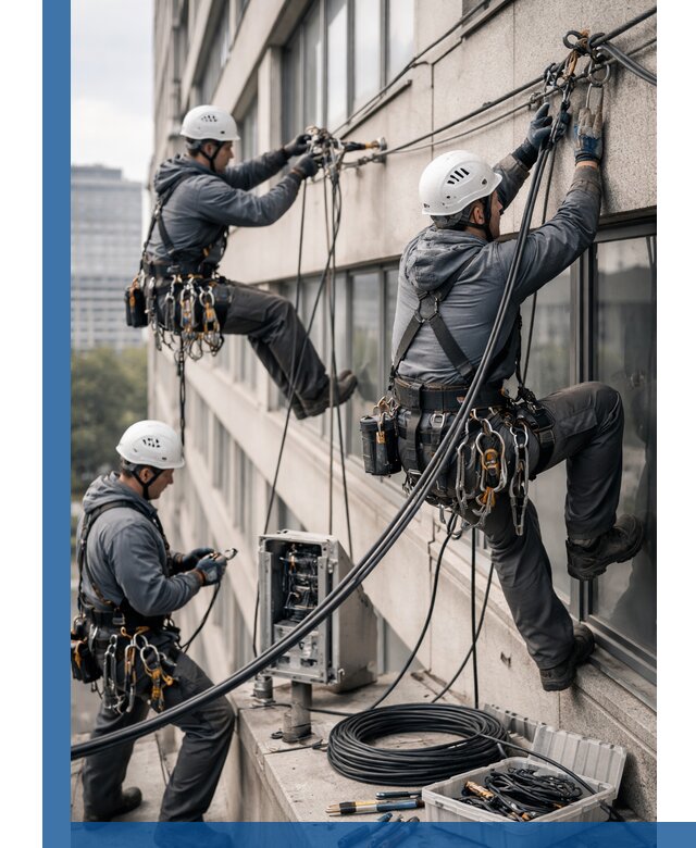 Прокладка оптоволоконного кабеля в Киржаче под ключ с тестированием