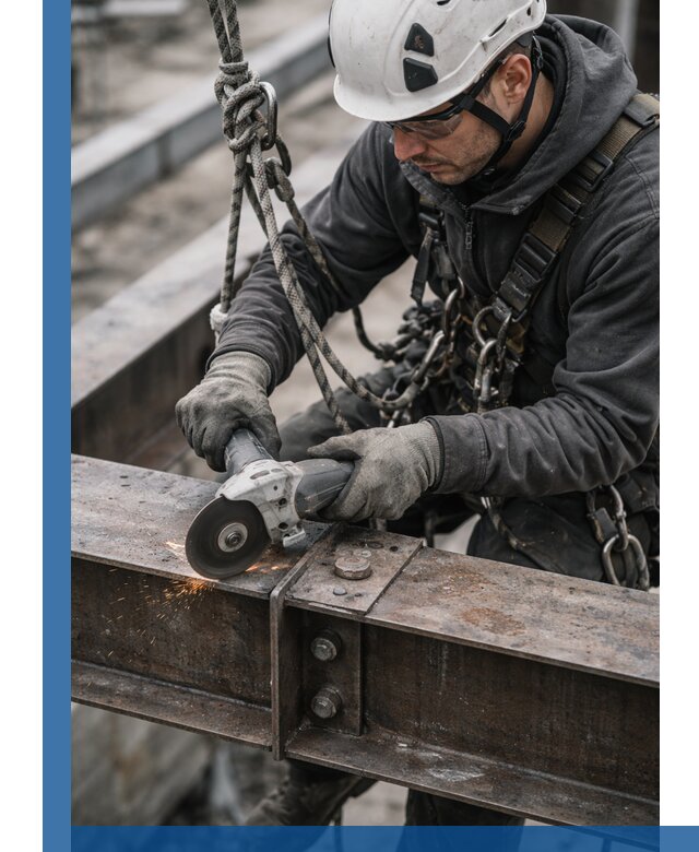 Резка металла на высоте в Киржаче для зданий и конструкций