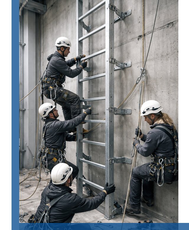 Монтаж металлических лестниц в Киржаче под ключ со гарантией