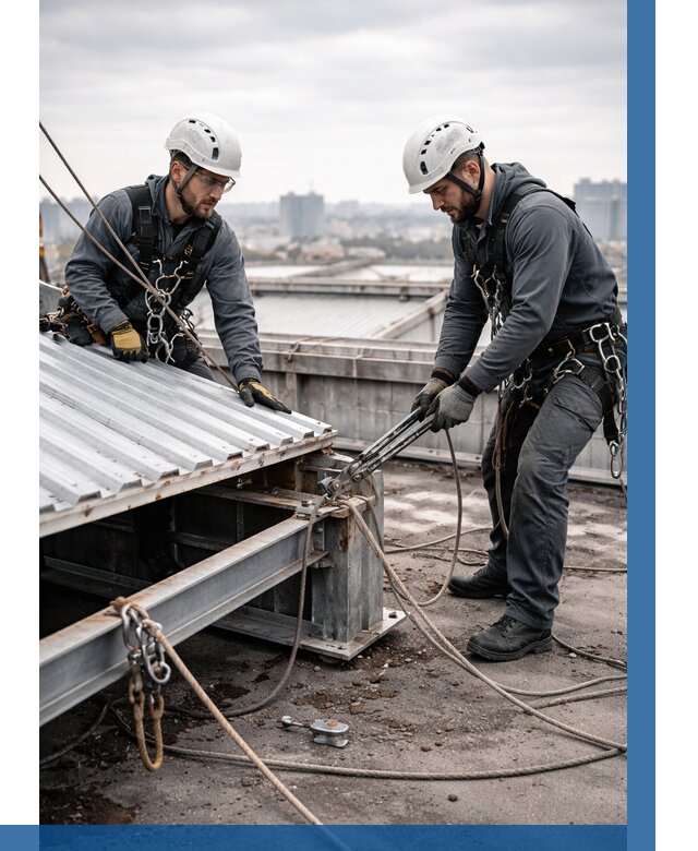 Демонтаж крышной установки в Киржаче от 87635 р. | ВЫСОТНИК-Крж