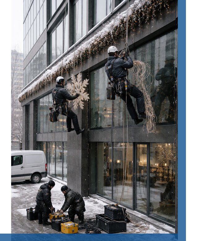 Демонтаж новогоднего оформления в Киржаче от 5671 р. | ВЫСОТНИК-Крж