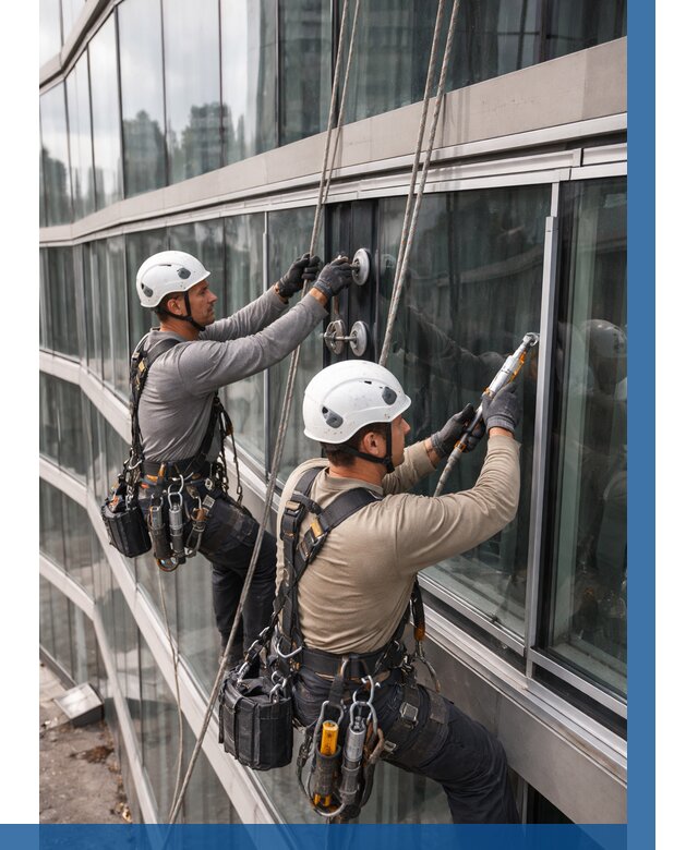 Радиусное остекление фасада в Киржаче от 12372 р. | ВЫСОТНИК-Крж