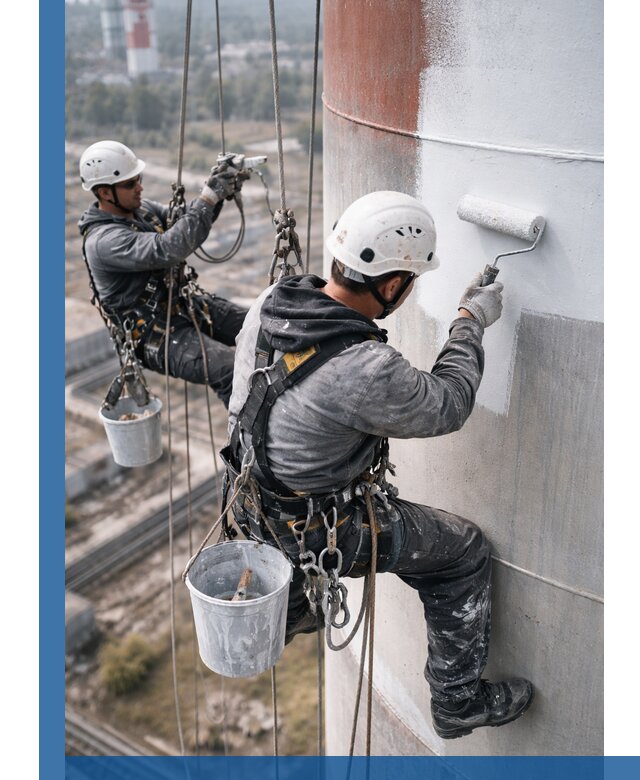 Покраска дымовых труб в Киржаче: антикоррозийная защита и восстановление