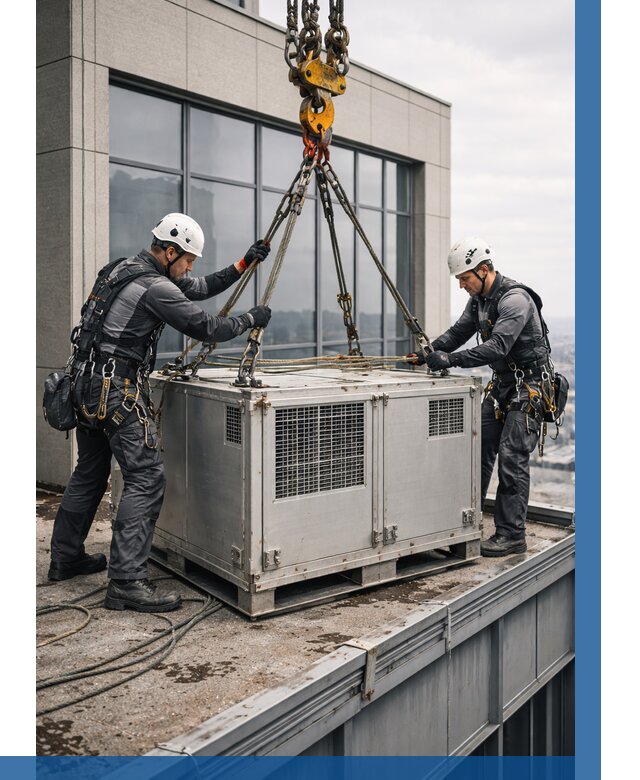 Такелажные работы на высоте в Киржаче от 8248 р. | ВЫСОТНИК-Крж