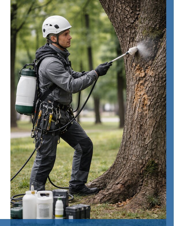 Обработка деревьев от вредителей в Киржаче от 4640 р. | ВЫСОТНИК-Крж