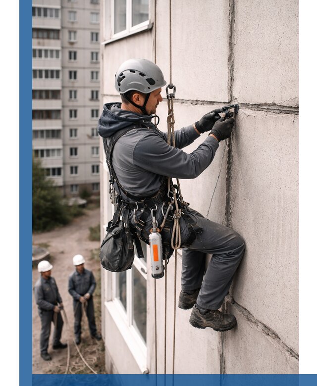 Обследование межпанельных швов и герметизация в Киржаче