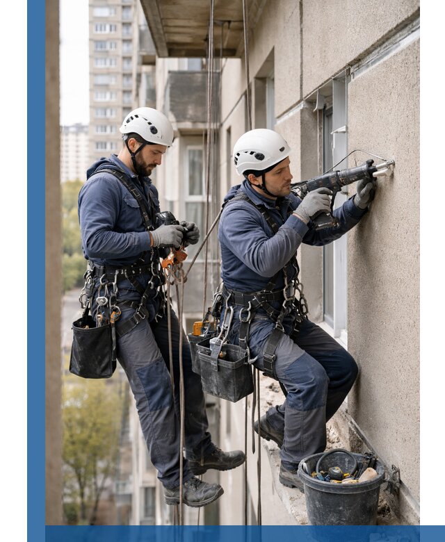 Промышленные альпинисты высотные работы и монтаж в Киржаче